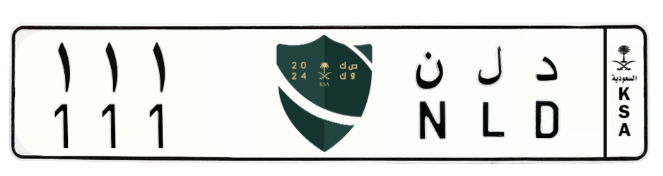 لوحة د ل ن 111